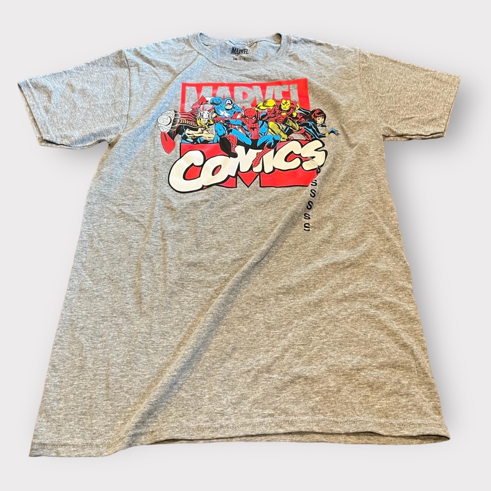 ⭐️ NWT - Men's Small Marvel Comics Gray T-Shirt